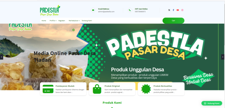 Website Produk Desa